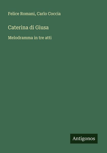 Produktbild: Caterina di Giusa
