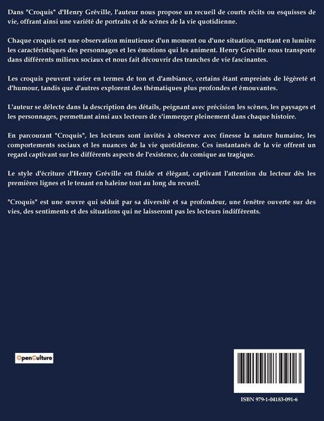 Produktbild: Croquis