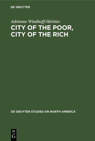 Produktbild: City of the Poor, City of the Rich