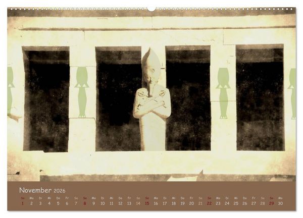 Produktbild: &Auml;gypten Nostalgie & Antike 2026 (Wandkalender 2026 DIN A2 quer), CALVENDO Monatskalender