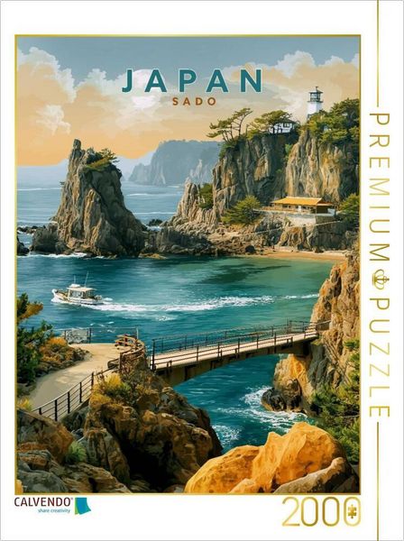 CALVENDO Puzzle Sado | 2000 Teile Lege-Größe 90x67cm Foto-Puzzle für glückliche Stunden