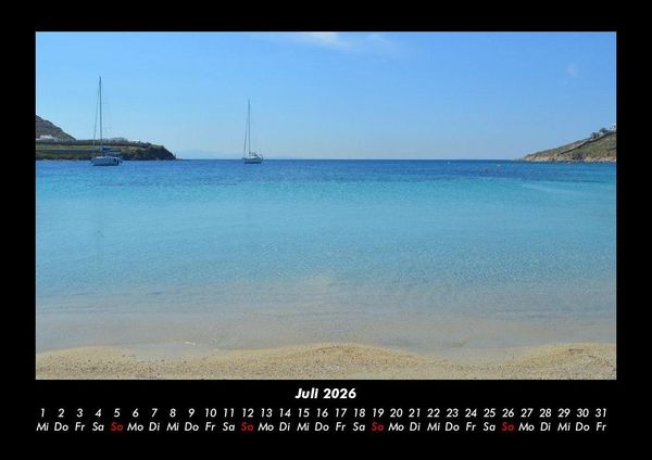 Produktbild: Meereslandschaft 2026 Fotokalender DIN A3