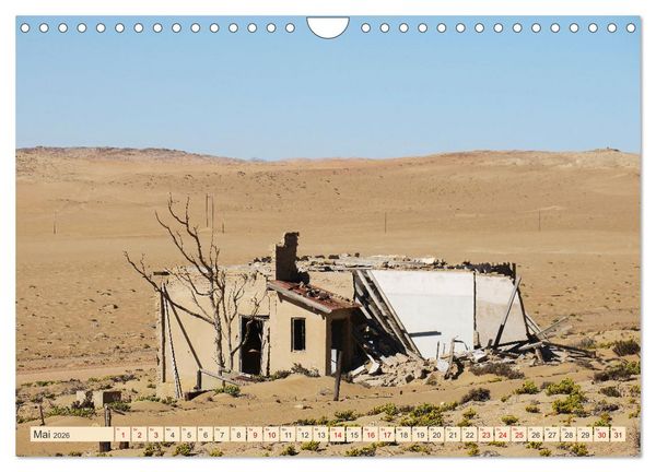 Produktbild: Kolmannskuppe Lost Place in Namibia (Wandkalender 2026 DIN A4 quer), CALVENDO Monatskalender