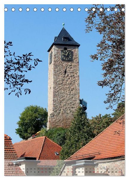 Produktbild: MEIN HALLE / SAALE (Tischkalender 2027 DIN A5 hoch), CALVENDO Monatskalender