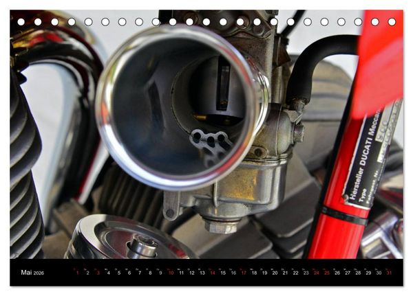 Produktbild: Ducati 900SS K&ouml;nigswelle (Tischkalender 2026 DIN A5 quer), CALVENDO Monatskalender