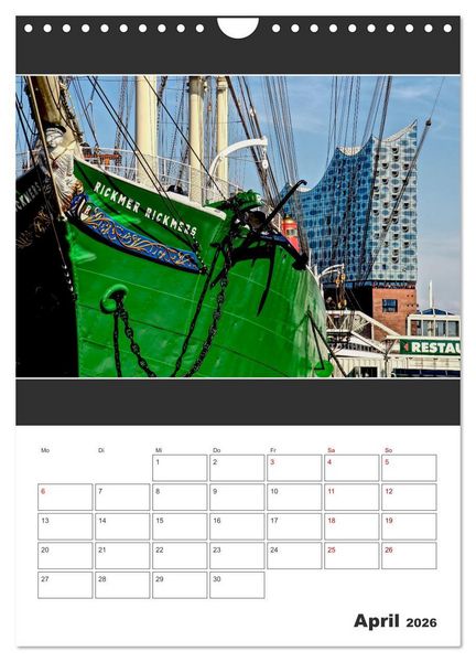 Produktbild: Spitze! Elbphilharmonie Hamburg 2026 (Wandkalender 2026 DIN A4 hoch), CALVENDO Monatskalender