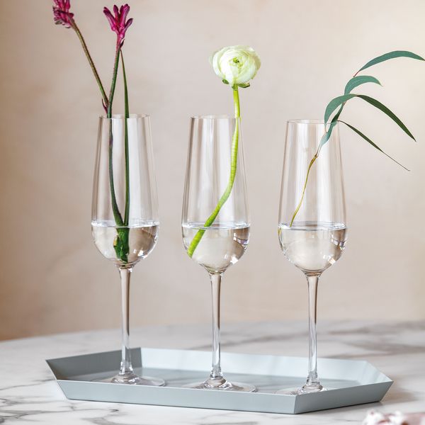 Produktbild: Villeroy & Boch Rose Garden Sekt-/Champagnerglas, 4 St&uuml;ck