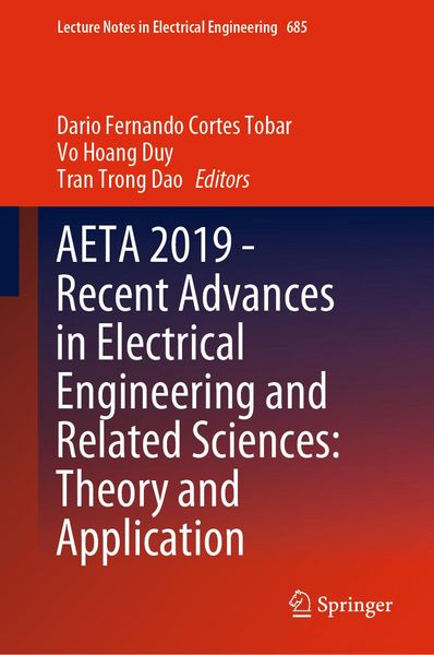 Produktbild: AETA 2019 - Recent Advances in Electrical Engineering and Related Sciences: Theory and Application
