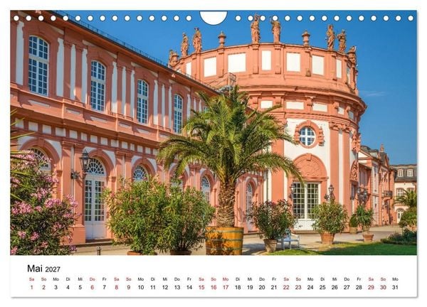 Produktbild: Wiesbadener Impressionen (Wandkalender 2027 DIN A4 quer), CALVENDO Monatskalender