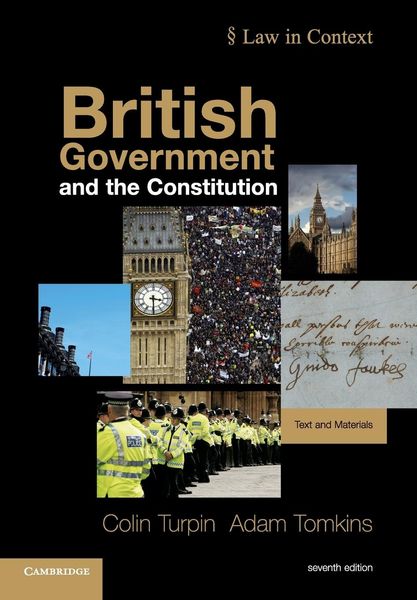 Produktbild: British Government & The Const