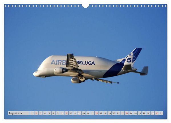 Produktbild: Flugzeuge - Starts und Landeanfl&uuml;ge (Wandkalender 2026 DIN A3 quer), CALVENDO Monatskalender