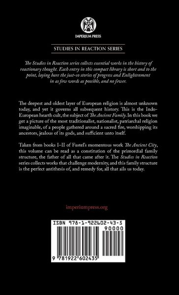 Produktbild: The Ancient Family - Imperium Press (Studies in Reaction)