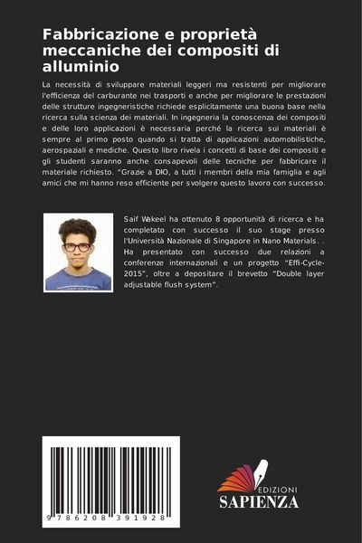 Produktbild: Fabbricazione e propriet&agrave; meccaniche dei compositi di alluminio