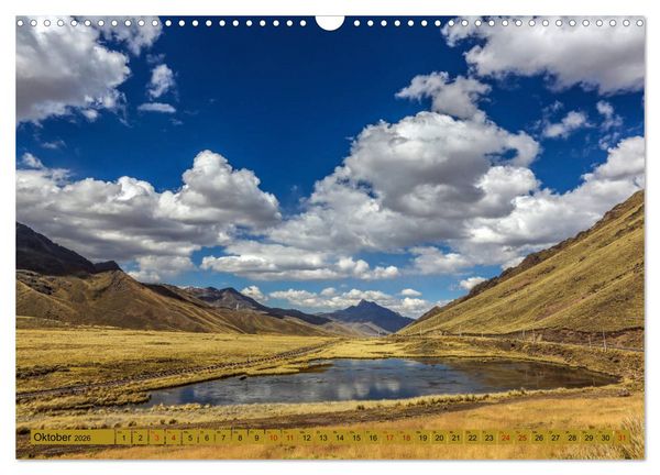 Produktbild: Urlaub in Peru (Wandkalender 2026 DIN A3 quer), CALVENDO Monatskalender