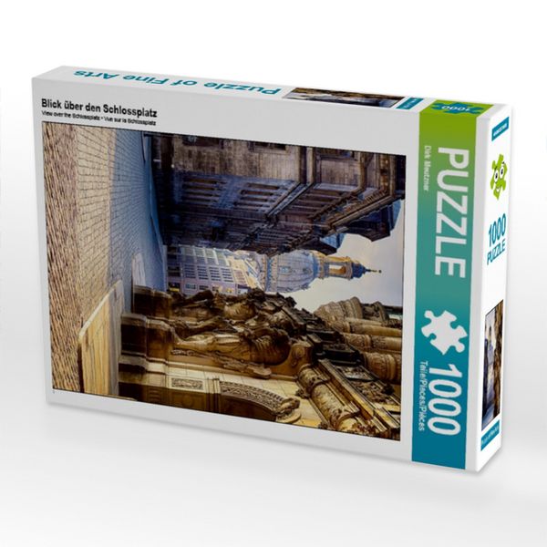 Produktbild: CALVENDO Puzzle Blick &uuml;ber den Schlossplatz | 1000 Teile Lege-Gr&ouml;&szlig;e 64x48cm Foto-Puzzle f&uuml;r gl&uuml;ckliche Stunden