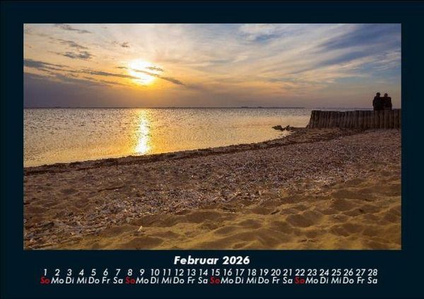 Produktbild: Sonnenuntergang 2026 Fotokalender DIN A5