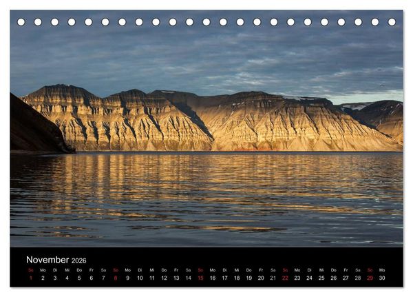 Produktbild: TRAUMZIEL ARKTIS, Impressionen vom Rand der Welt (Tischkalender 2026 DIN A5 quer), CALVENDO Monatskalender