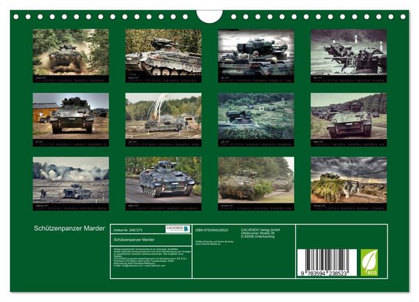 Produktbild: Sch&uuml;tzenpanzer Marder (Wandkalender 2027 DIN A4 quer), CALVENDO Monatskalender