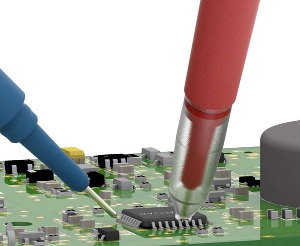 Produktbild: Electro PJP 464-IEC-CD1-R Pr&uuml;fspitze 464-IEC-CD1-R Buchse 4mm CAT II 600V Rot 1St.