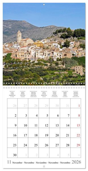 Produktbild: Costa Blanca Spain&acute;s Sun-Kissed South (Wall Calendar 2026 12 &times; 12 Inch) CALVENDO 12 Month Wall Calendar