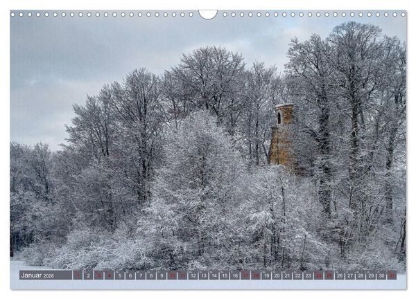 Produktbild: Das Steinfurter Bagno im Wandel der Jahreszeiten (Wandkalender 2026 DIN A3 quer), CALVENDO Monatskalender