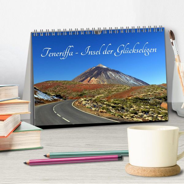 Produktbild: Teneriffa - Insel der Gl&uuml;ckseligen (Tischkalender 2026 DIN A5 quer), CALVENDO Monatskalender