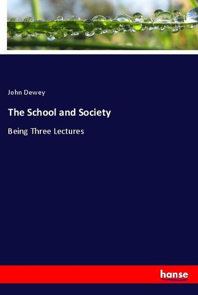 Produktbild: The School and Society