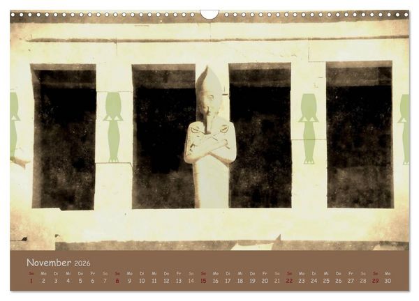 Produktbild: &Auml;gypten Nostalgie & Antike 2026 (Wandkalender 2026 DIN A3 quer), CALVENDO Monatskalender