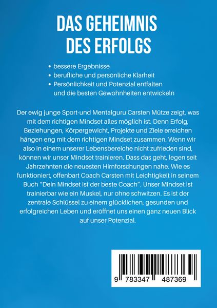 Produktbild: Dein MINDSET ist der beste COACH