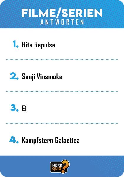 Produktbild: Nerd Quiz - das Kartenspiel