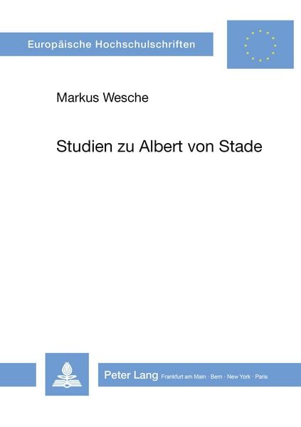 Produktbild: Studien zu Albert von Stade