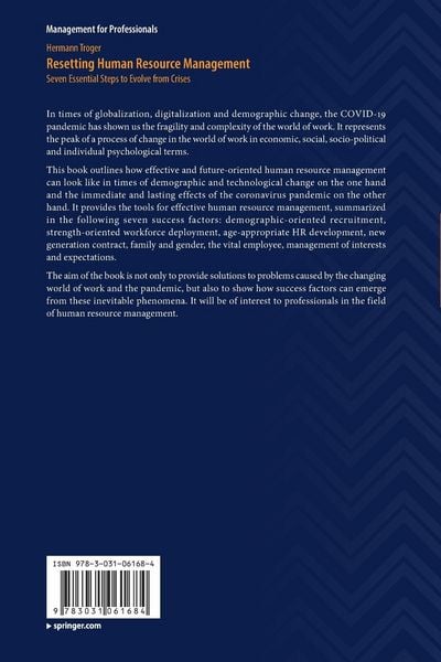Produktbild: Resetting Human Resource Management