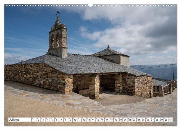 Produktbild: Unterwegs - Camino Primitivo. Zu Fu&szlig; auf der &auml;ltesten Route des Jakobsweges (Wandkalender 2026 DIN A2 quer), CALVENDO Monatskalender