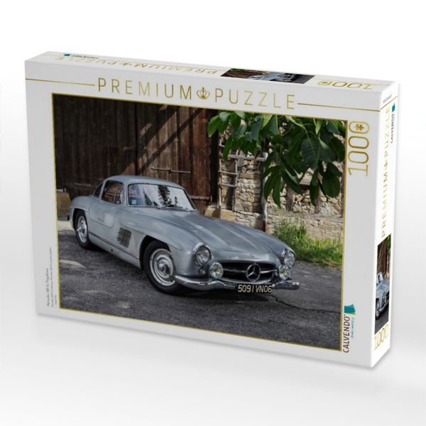 Produktbild: CALVENDO Puzzle Mercedes 300 SL Fl&uuml;gelt&uuml;rer | 1000 Teile Lege-Gr&ouml;&szlig;e 64x48cm Foto-Puzzle f&uuml;r gl&uuml;ckliche Stunden