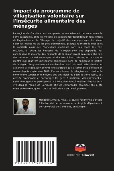 Produktbild: Impact du programme de villagisation volontaire sur l'ins&eacute;curit&eacute; alimentaire des m&eacute;nages