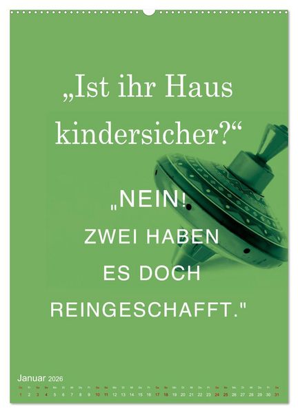 Produktbild: Willkommen im Familienalltag (Wandkalender 2026 DIN A2 hoch), CALVENDO Monatskalender