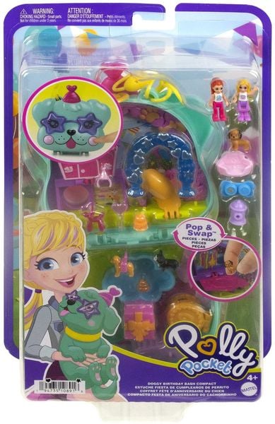 Polly Pocket - Polly Pocket Hunde-Party Schatulle