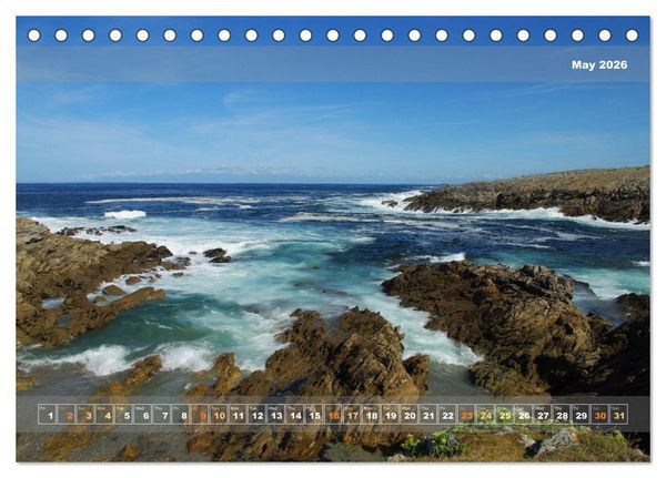 Produktbild: Natural landscape of France (Desk Calendar 2026 DIN A5 landscape), CALVENDO 12 Month DeskCalendar