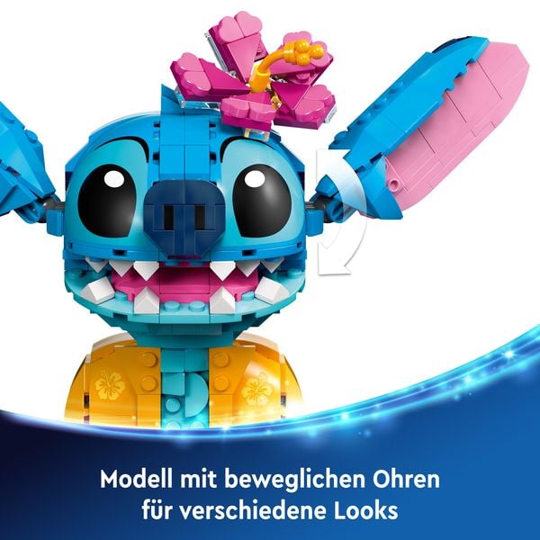 Produktbild: LEGO ǀ Disney Stitch, Kreatives Spielzeug mit Minifiguren 43249
