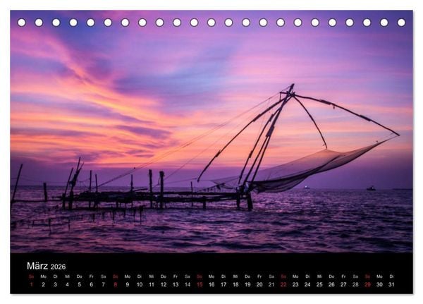 Produktbild: Romantisches Indien (Tischkalender 2026 DIN A5 quer), CALVENDO Monatskalender