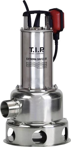 Produktbild: T.I.P. - Technische Industrie Produkte 30171 Extrema 500/13 IX Schmutzwasser-Tauchpumpe 30000 l/h 13 m