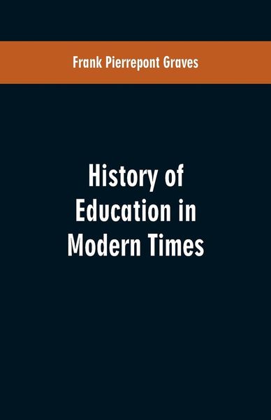 Produktbild: History of Education in Modern Times