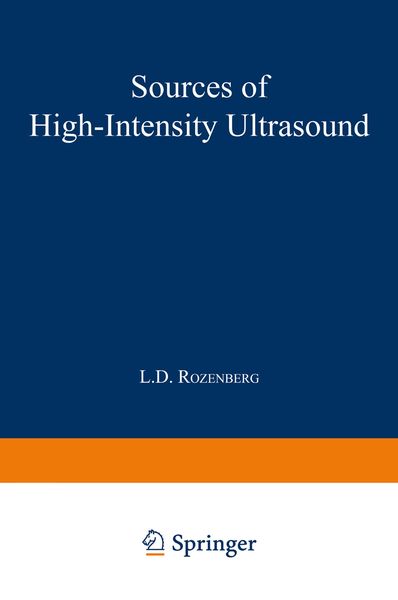 Produktbild: Sources of High-Intensity Ultrasound