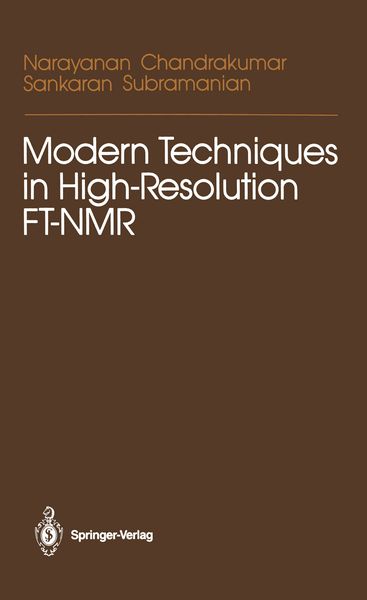 Produktbild: Modern Techniques in High-Resolution FT-NMR