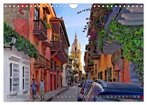Produktbild: Kolumbien (Wandkalender 2026 DIN A4 quer), CALVENDO Monatskalender