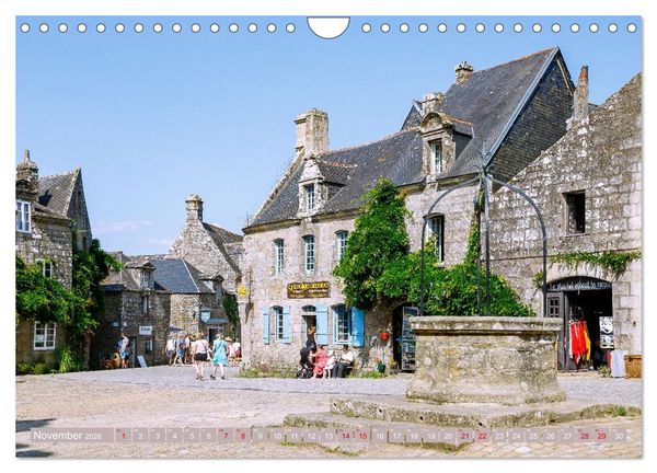 Produktbild: Bretagne. Frankreichs wilder Westen von rau bis romantisch (Wandkalender 2026 DIN A4 quer), CALVENDO Monatskalender