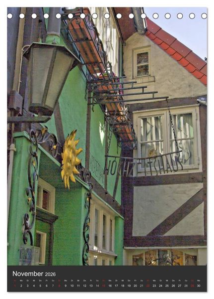 Produktbild: Highlights in Bremen (Tischkalender 2026 DIN A5 hoch), CALVENDO Monatskalender