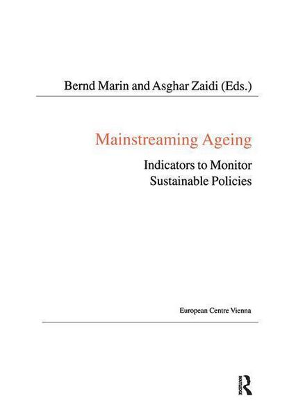 Produktbild: Zaidi, A: Mainstreaming Ageing