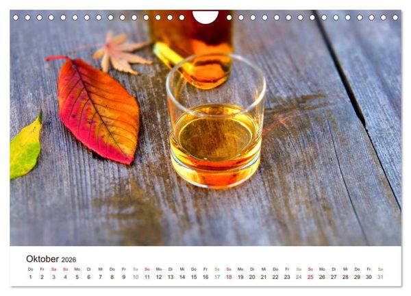 Produktbild: Whisky und Whiskey 2026. Sinnliche Impressionen (Wandkalender 2026 DIN A4 quer), CALVENDO Monatskalender