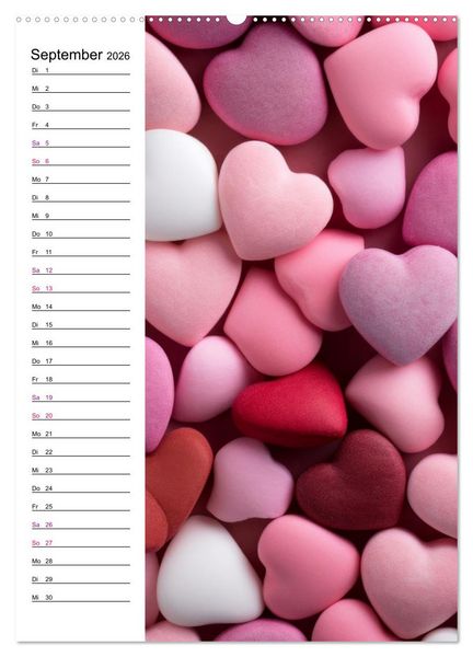 Produktbild: Lust auf Hochzeit - Planer (hochwertiger Premium Wandkalender 2026 DIN A2 hoch), Kunstdruck in Hochglanz